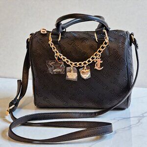 Juicy Couture Black Not your Babe Satchel NWT